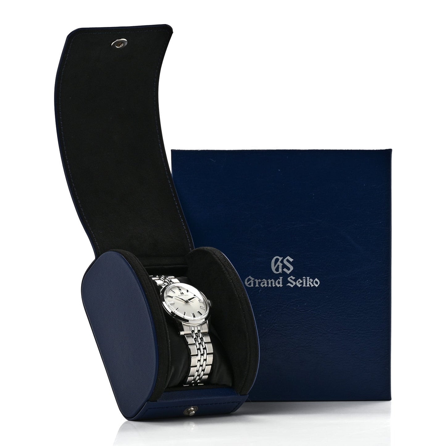 Stainless Steel 37mm Elegance Collection Manual Winding Watch Silver SBGW305