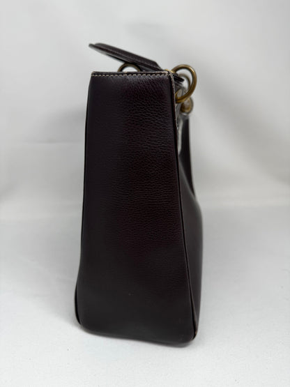 Christian Dior Diorissimo Tote Smooth Calfskin Large Purple Bj1-05 Rovelle Bags