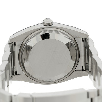 Stainless Steel 34mm Oyster Perpertual Date Watch Silver 115200