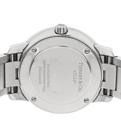 Stainless Steel Diamond Bezel 31mm Atlas 2-Hand Quartz Watch