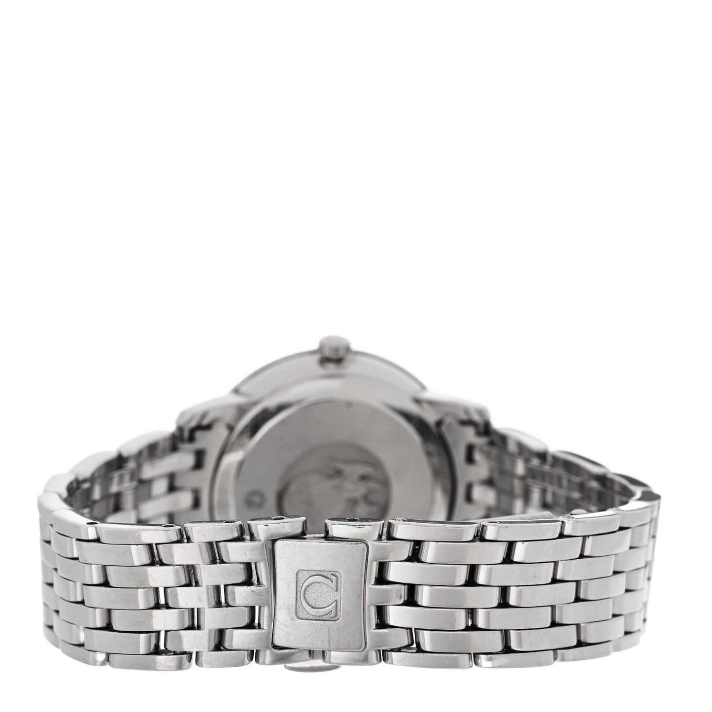 Stainless Steel Diamond 27mm De Ville Prestige Quartz Watch Blue 424.10.27.60.53.001