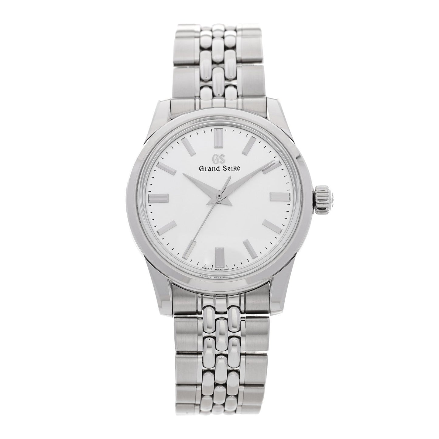 Stainless Steel 37mm Elegance Collection Manual Winding Watch Silver SBGW305