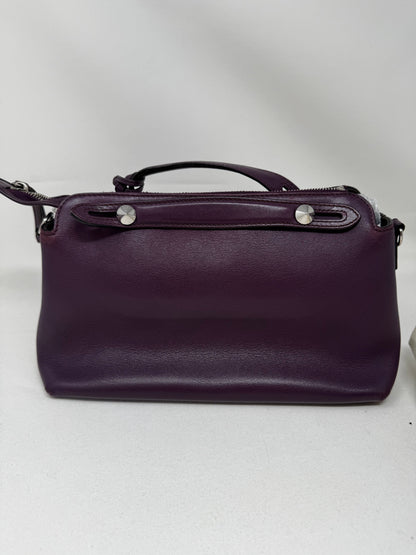 Fendi Aubergine Calfskin Leather Mini By the Way Bag BJ1-06 Rovelle Bags