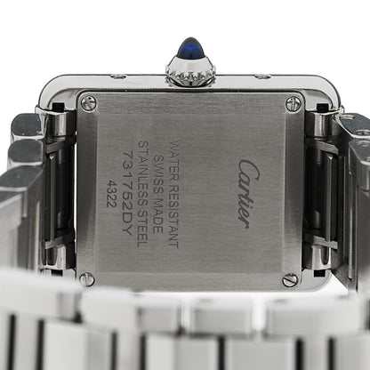 Stainless Steel 22mm Tank Must Quartz Watch