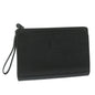 Burberry BURBERRYSs Auth Leather Black Clutch Bag Style 2
