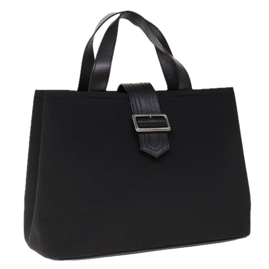 Burberry Auth Nylon Black Handbag
