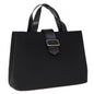 Burberry Auth Nylon Black Handbag