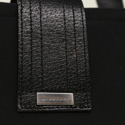 Burberry Auth Nylon Black Handbag