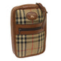 Burberry BURBERRYSs Nova Canvas Beige Clutch Bag Style 8