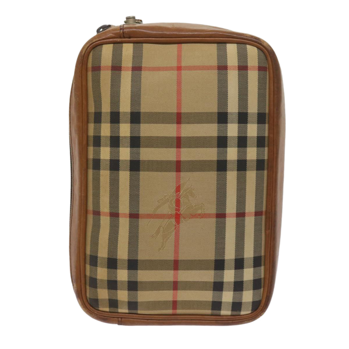 Burberry BURBERRYSs Nova Canvas Beige Clutch Bag Style 8