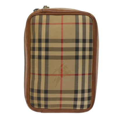 Burberry BURBERRYSs Nova Canvas Beige Clutch Bag Style 8