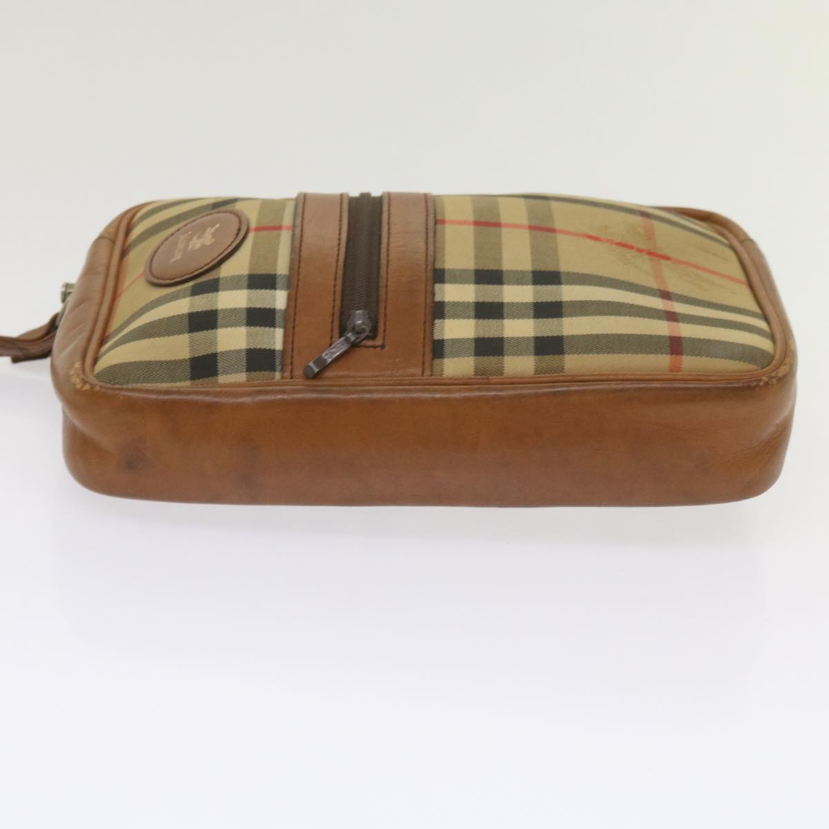 Burberry BURBERRYSs Nova Canvas Beige Clutch Bag Style 8