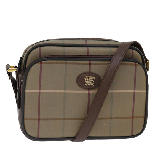 Burberry BURBERRYSs Nova Canvas Beige Shoulder Bag Style 5