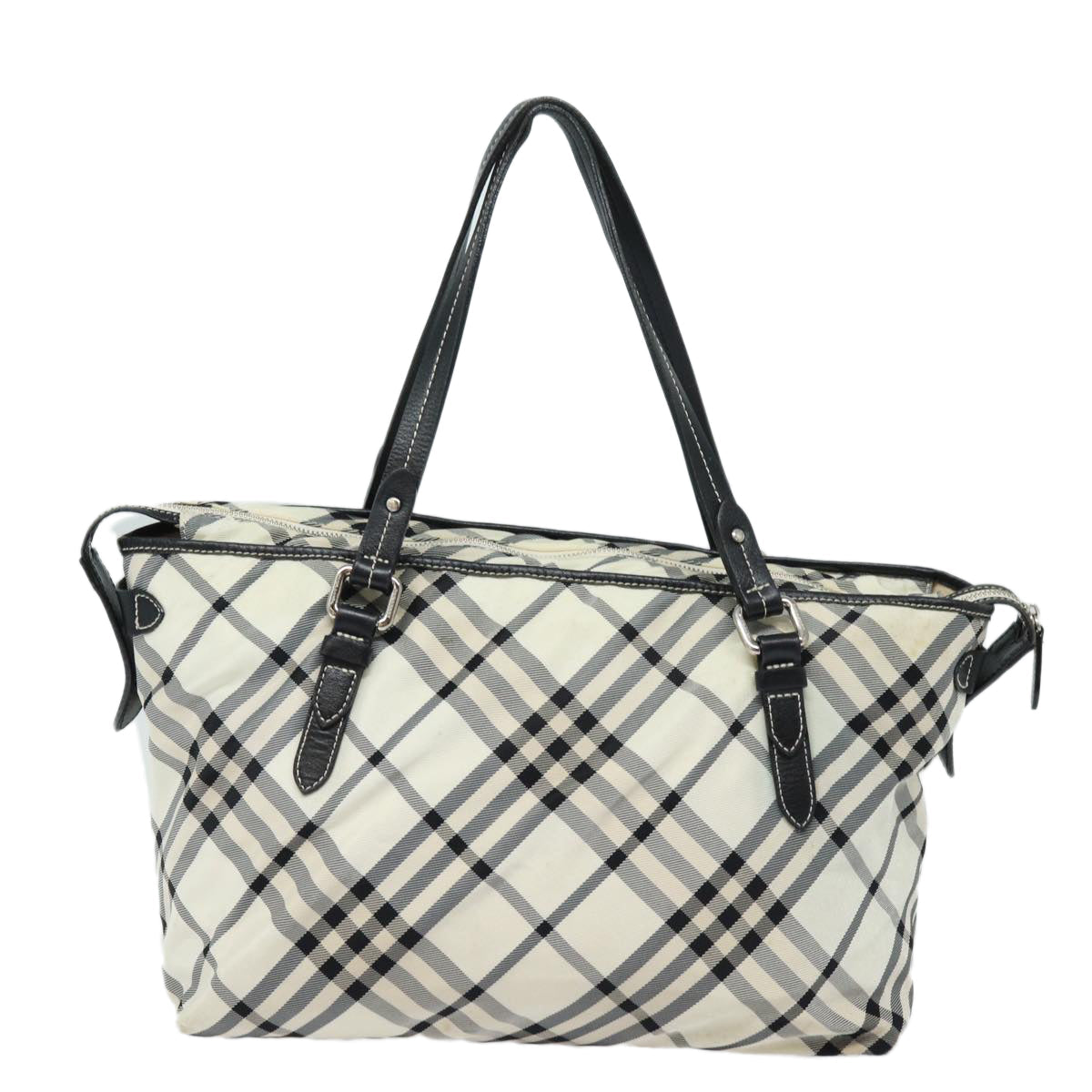 Burberry Nova Label Canvas Beige Tote Bag Style 2