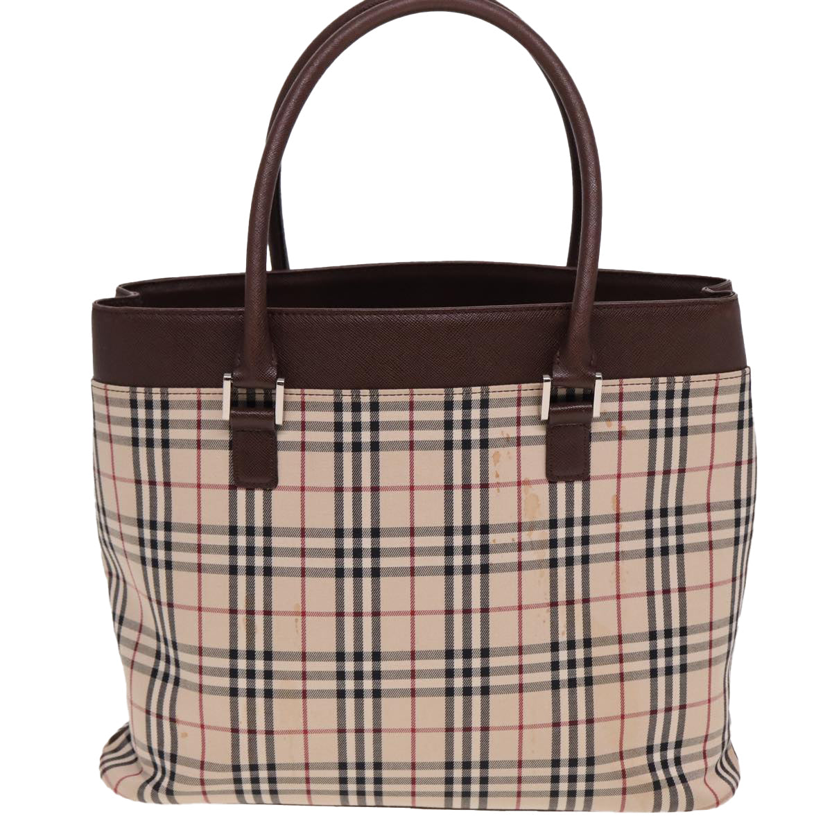 Burberry Nova Auth Canvas Beige Tote Bag Style 4