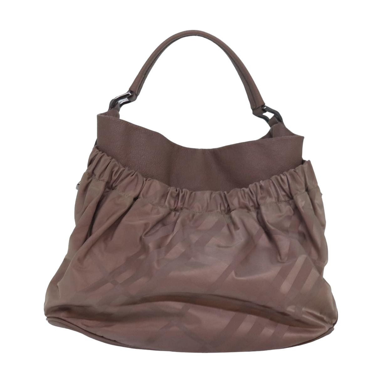 Burberry Nova Auth Leather Beige Shoulder Bag Style 2