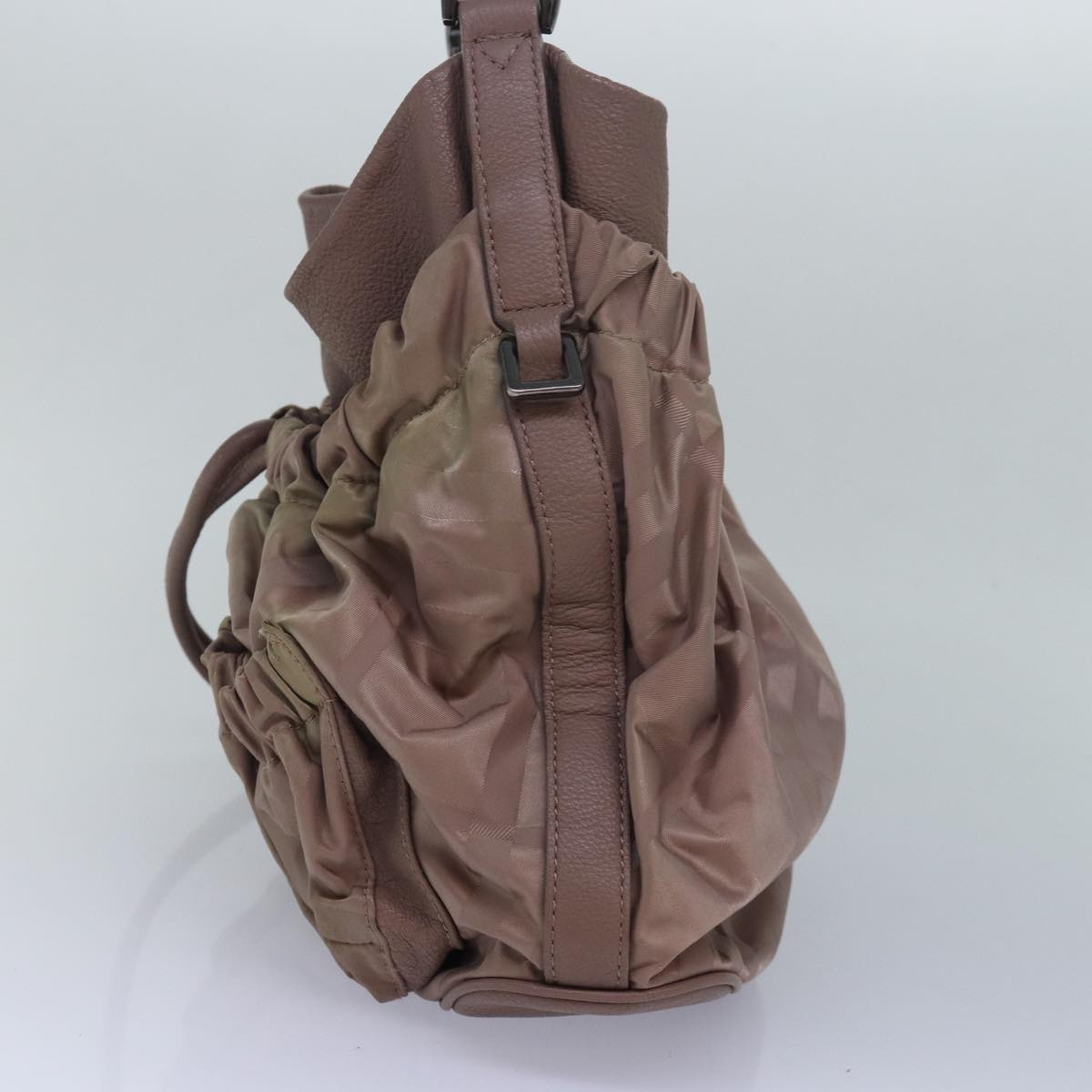 Burberry Nova Auth Leather Beige Shoulder Bag Style 2