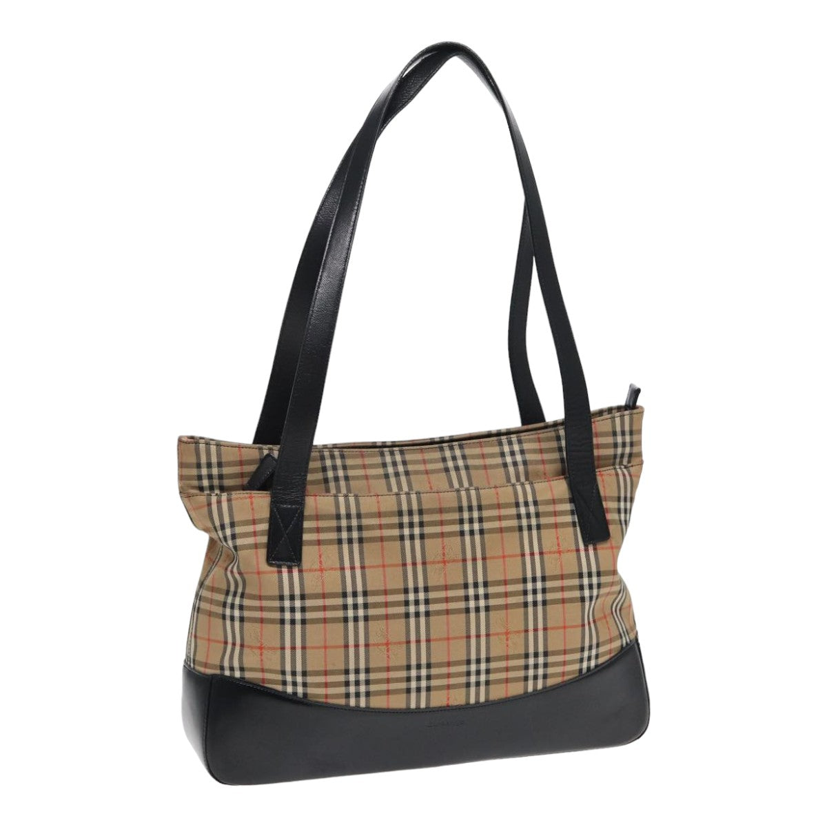 Burberry Nova Auth Canvas Black Tote Bag Style 2