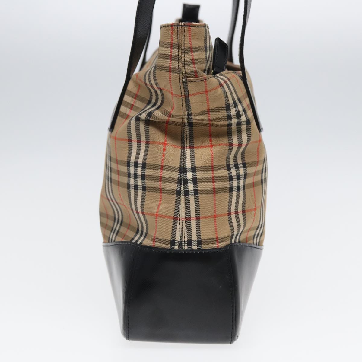 Burberry Nova Auth Canvas Black Tote Bag Style 2