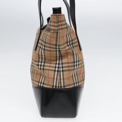 Burberry Nova Auth Canvas Black Tote Bag Style 2