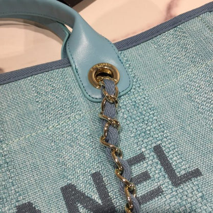 Chanel Tote Canvas Deauville Collection
