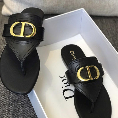 Christian Dior 30 Montaigne Flat Thong Sandals