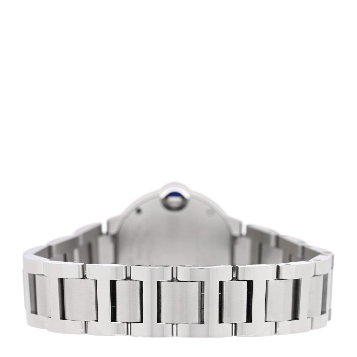 Stainless Steel Diamond Bezel 28mm Ballon Bleu De Cartier Quartz Watch