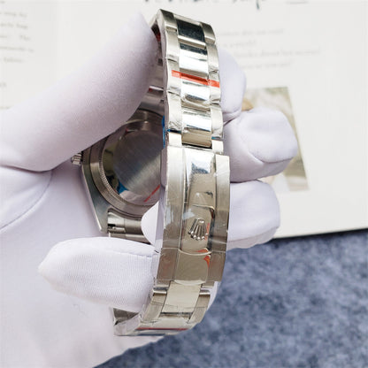 Rolex Datejust 40mm Green Dial Silver