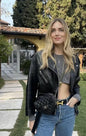 Chanel Luxury Leather Black Handbag Style 16 Rovelle Bags