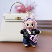[Baby + Baby Clothing] Rab Clothing Bag Pendant Cute Vinyl DIY Doll Doll Keychain Pendant Gift