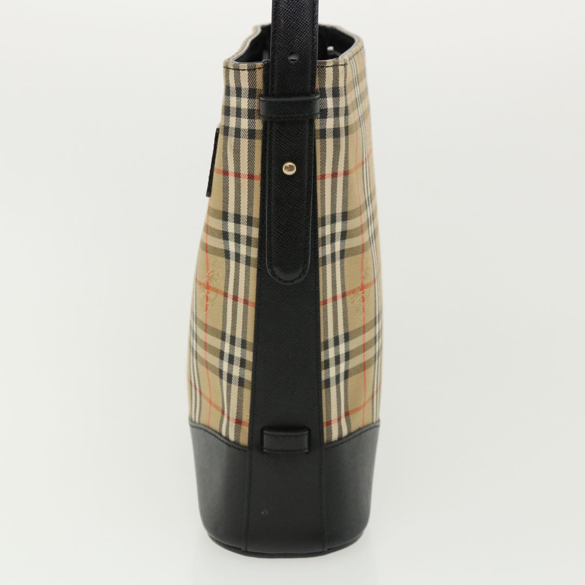 Burberry Nova Auth Canvas Black Shoulder Bag