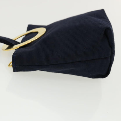 Luxury CELINE Circle Pouch Navy am3209