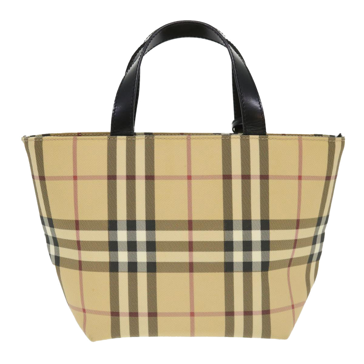 Burberry Nova Auth Nylon Black Handbag Style 2