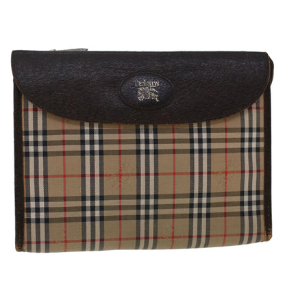 Burberry BURBERRYSs Nova Leather Black Clutch Bag Style 2