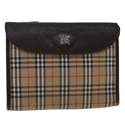 Burberry BURBERRYSs Nova Leather Black Clutch Bag Style 2