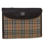 Burberry BURBERRYSs Nova Leather Black Clutch Bag Style 2