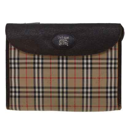 Burberry BURBERRYSs Nova Leather Black Clutch Bag Style 2