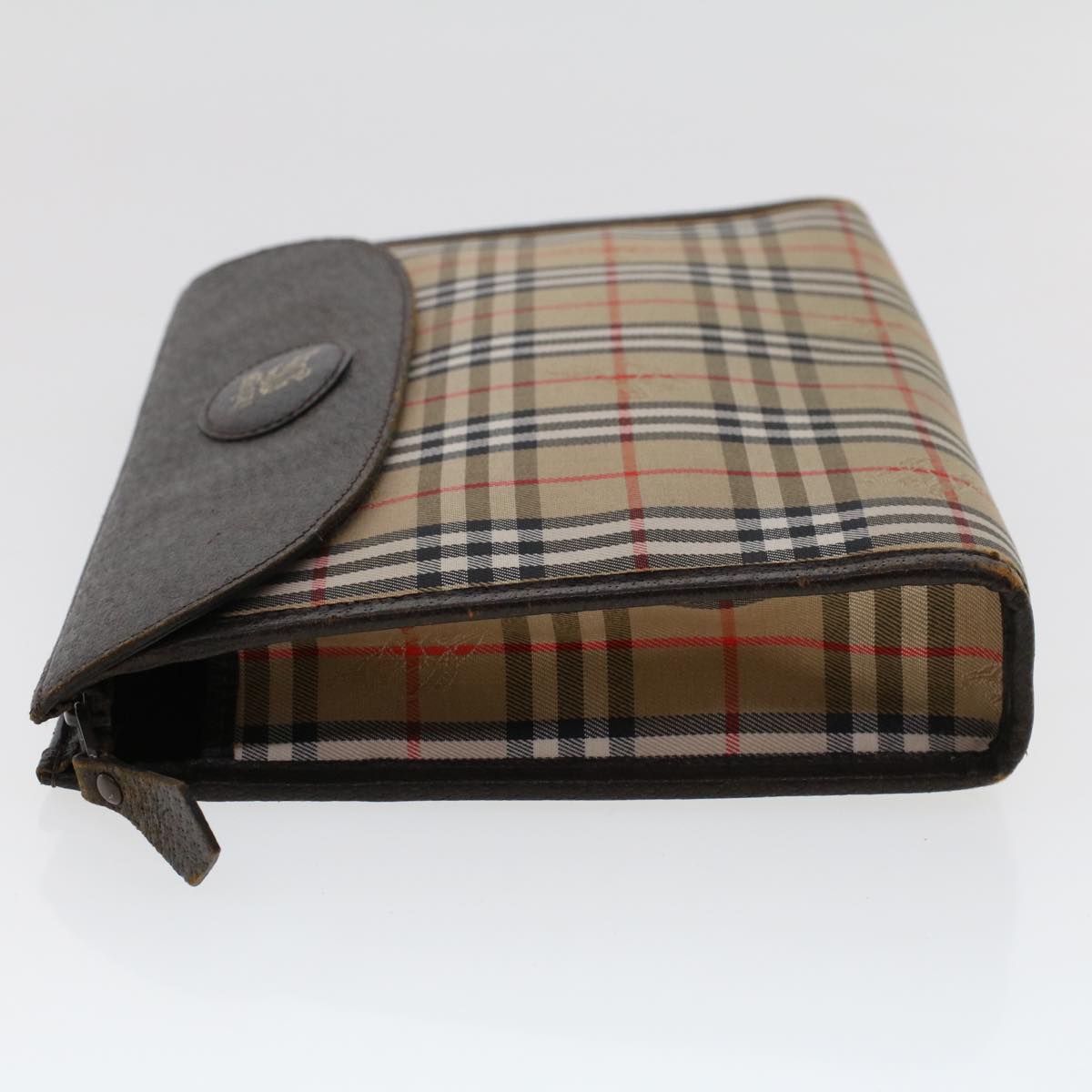 Burberry BURBERRYSs Nova Leather Black Clutch Bag Style 2