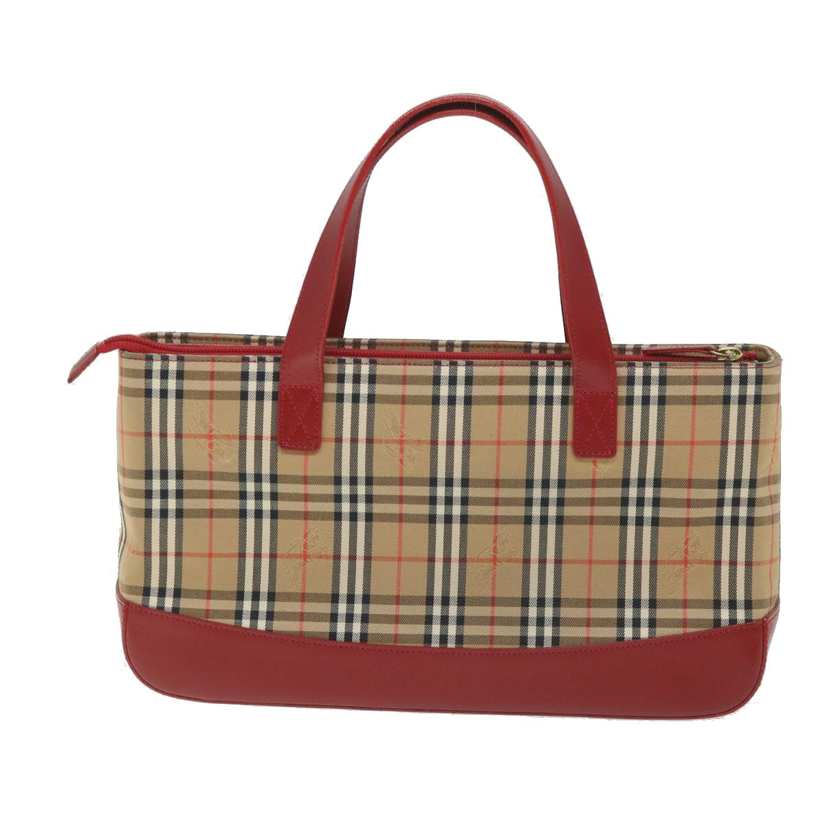 Burberry Nova Auth Canvas Beige Handbag Style 27
