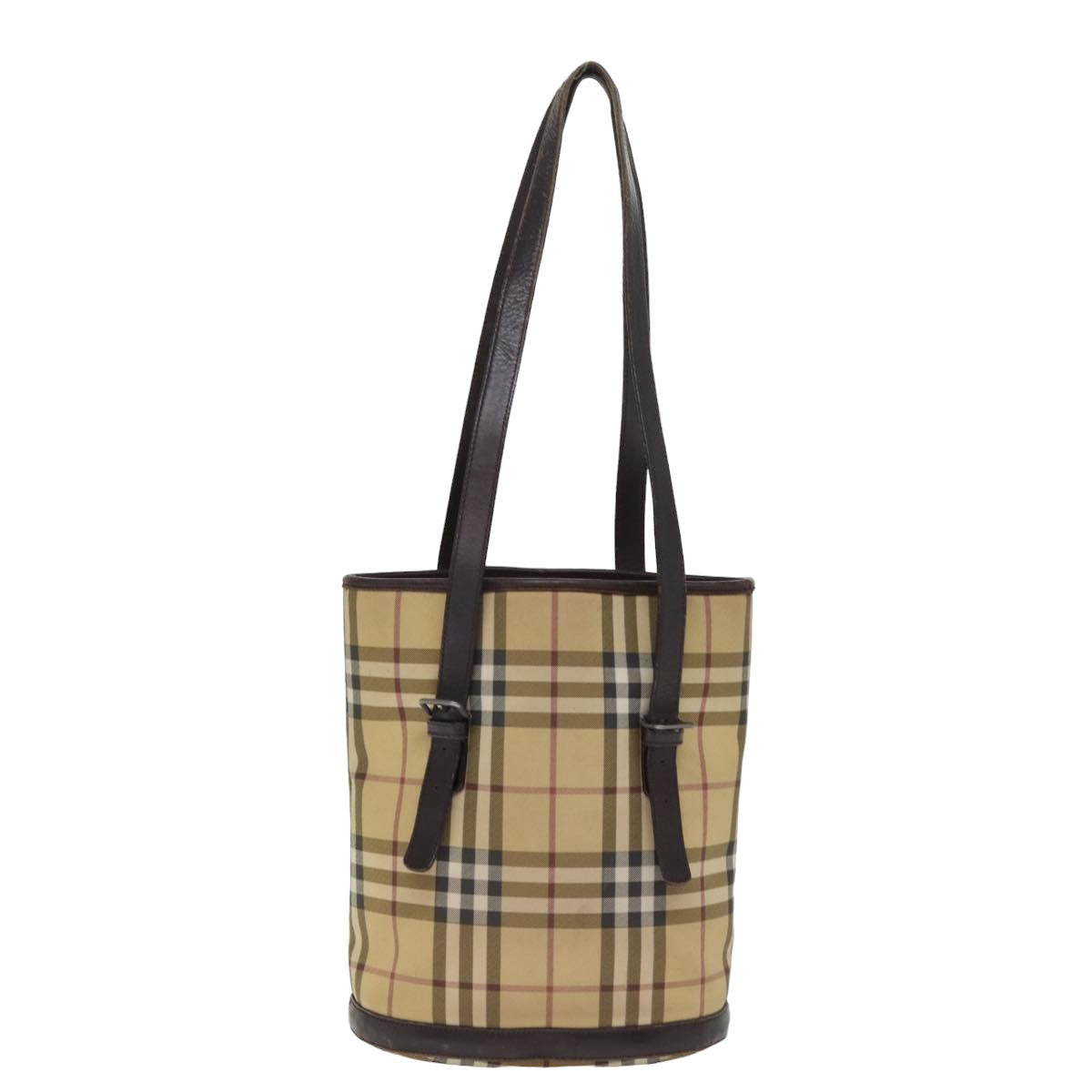 Burberry Nova Coated Canvas Beige Shoulder Bag Style 2