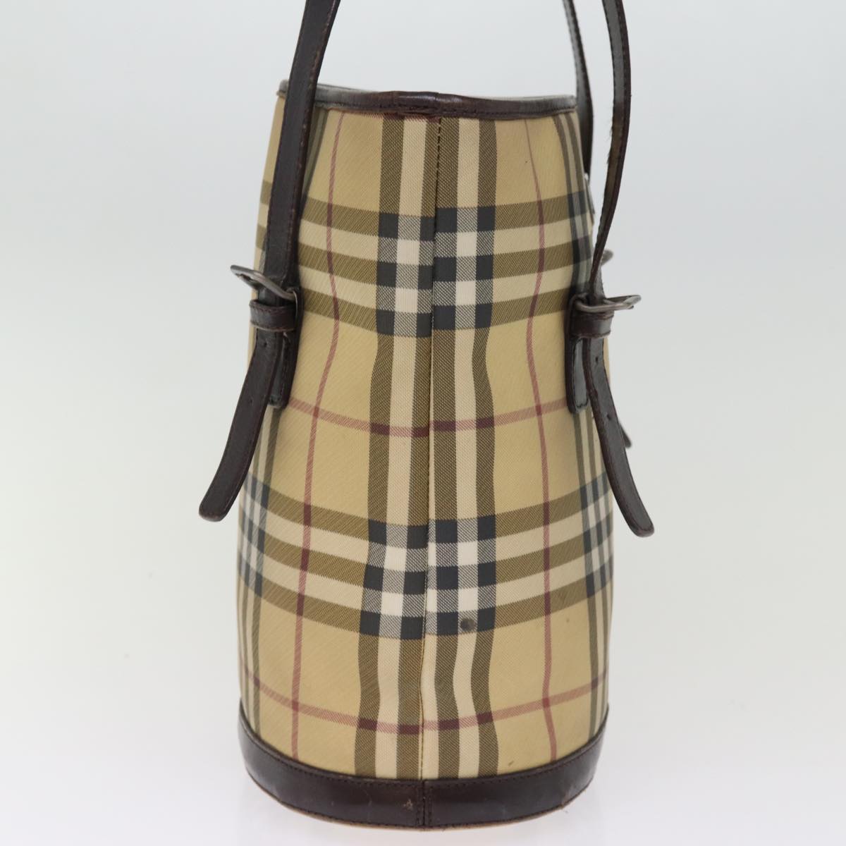 Burberry Nova Coated Canvas Beige Shoulder Bag Style 2