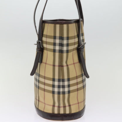 Burberry Nova Coated Canvas Beige Shoulder Bag Style 2