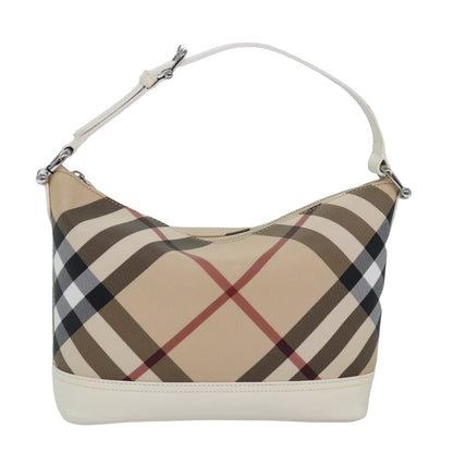 Burberry Nova Auth Leather Beige Shoulder Bag Style 8