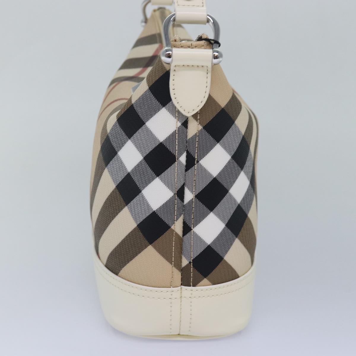 Burberry Nova Auth Leather Beige Shoulder Bag Style 8
