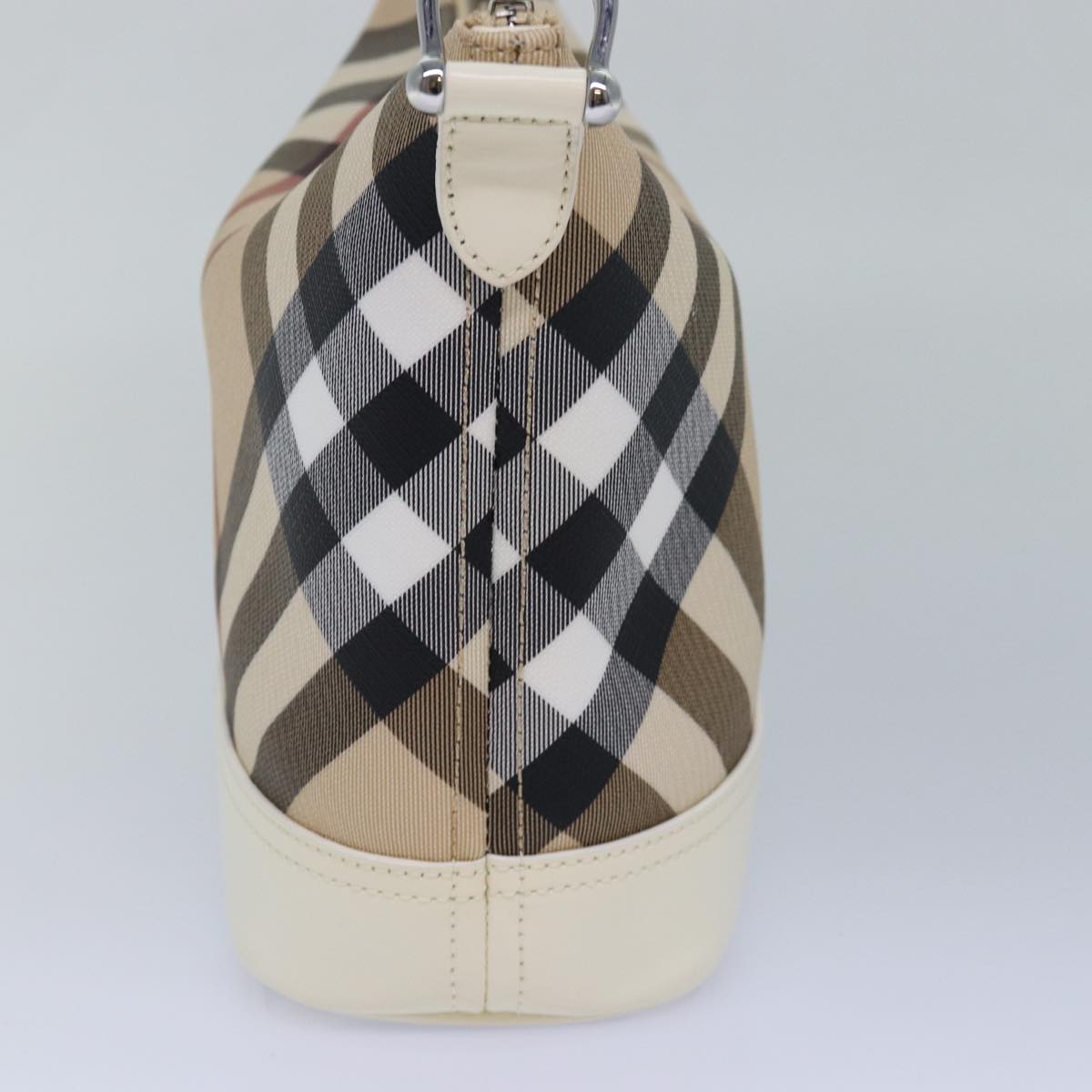 Burberry Nova Auth Leather Beige Shoulder Bag Style 8
