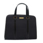 Luxury BurberrySs Hand Bag Leather Black Auth am6686