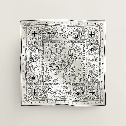Hermes Animaux Bandana Bandana 55