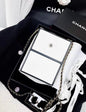 Chanel Luxury Leather Black Clutch Rovelle Bags