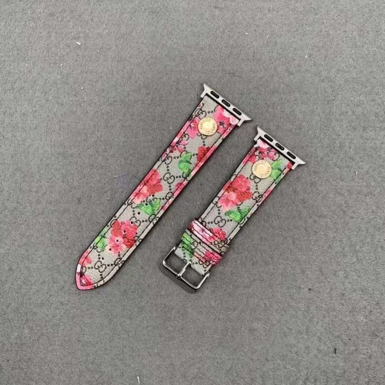 Gucci Band For Apple Watch Bloom Canvas Shop