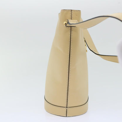 Luxury CELINE Shoulder Bag Leather Beige ar10051B